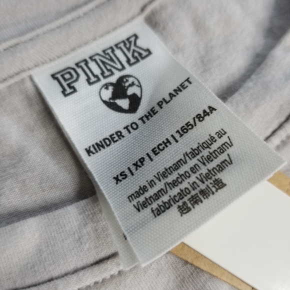 PINK adjustable rushed side t-shirt dress small - Picture 5 of 6